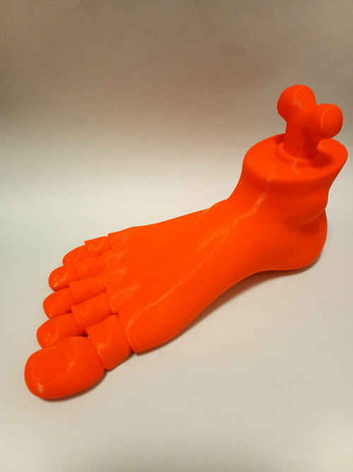 Flexi nožička - 18 cm - 3D Tisk — foto 1