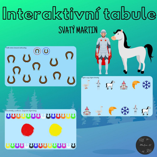 Svatý Martin, interaktivní tabule — foto 1