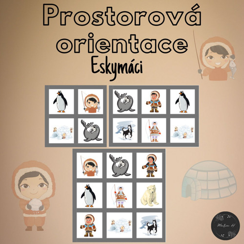 Eskymáci, prostorová orientace — foto 1