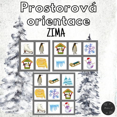 Zima, prostorová orientace