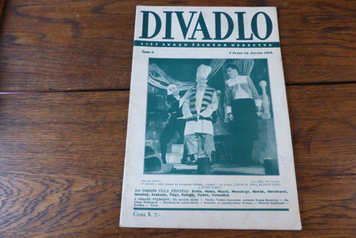 Divadlo ...časopis 9/1939 — foto 1