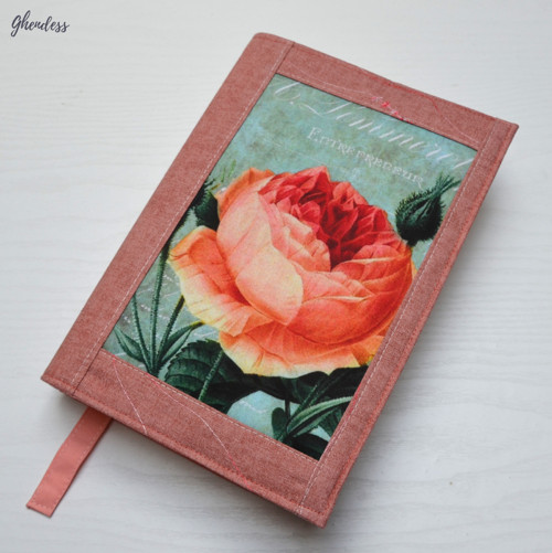 Univerzální obal na knihu - Rose