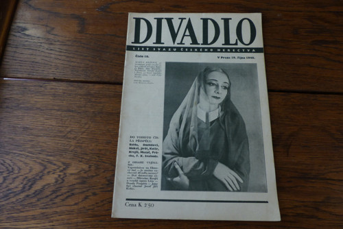 Divadlo ...časopis 10/1940 — foto 1