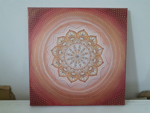 MANDALA ORIENT zlatě zdobená — foto 1
