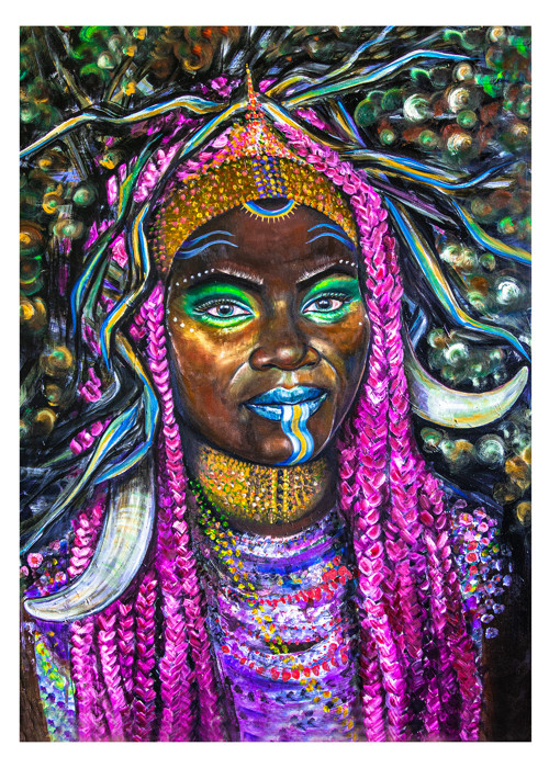 Africká žena Ousie — foto 1
