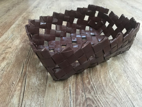 Papírový košík - recyklace