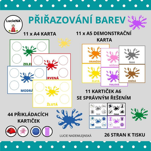 Přiřazování barev