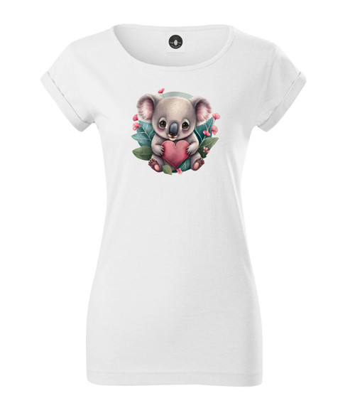 Tričko Love Koala With Heart — foto 1
