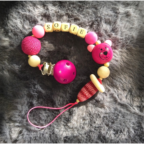 Klip na dudlík - Sofie — foto 1