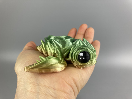 Růžičková želva - 10cm, 3D tisk — foto 1