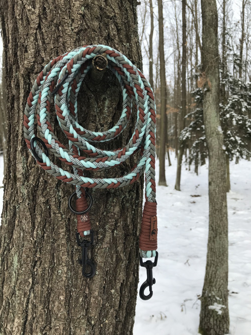 Přepínací paracord vodítko - 1,5 m