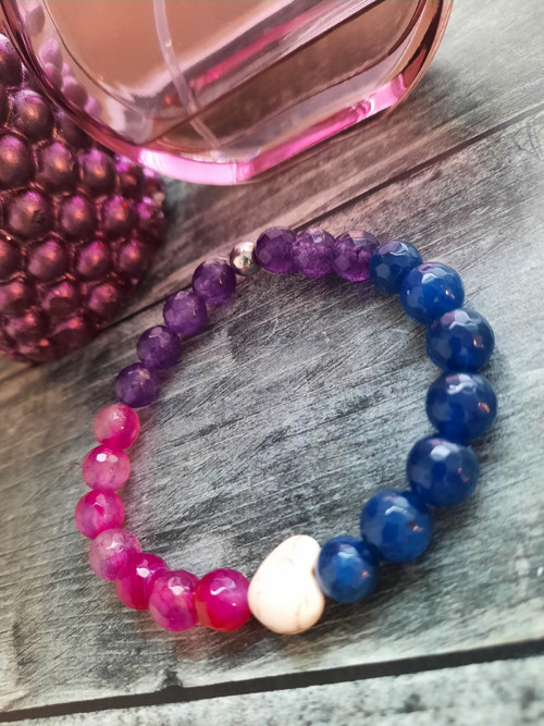 Náramek HEART 3 colors*jadeit