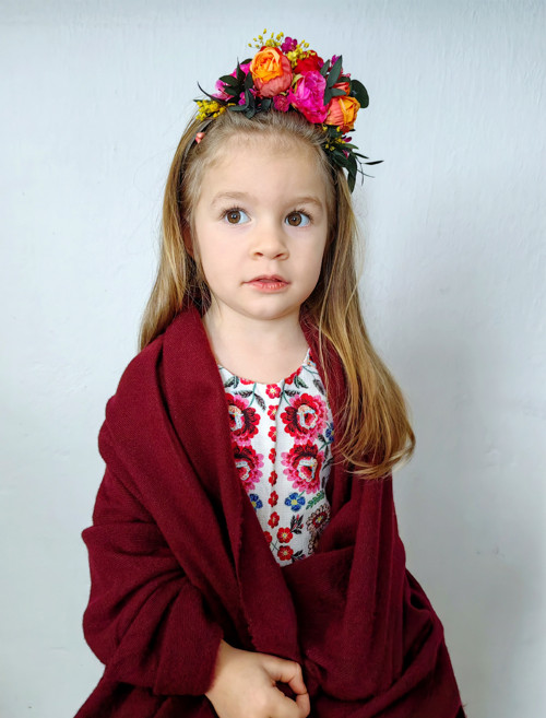 Dětská FRIDA čelenka ""barvy léta"