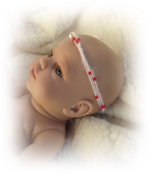 Čelenka-newborn. č.161/5