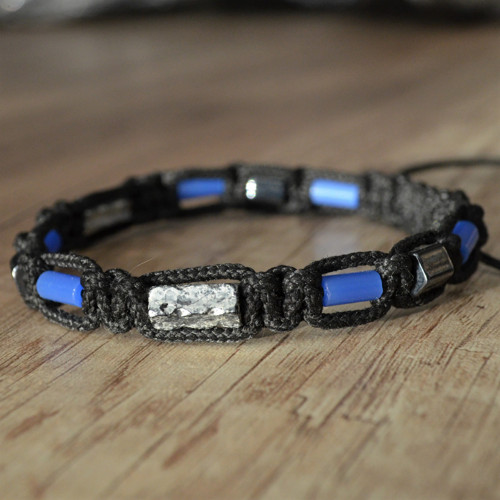 Black blue 3 - náramek pro pány — foto 1