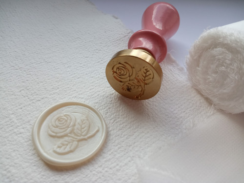 Růžička - pečetidlo 2,5 cm