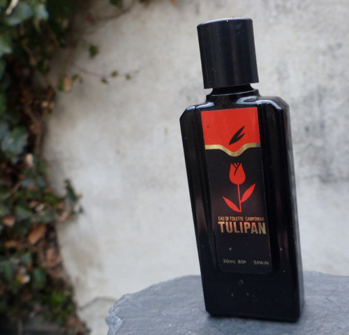 Vintage edt Tulipan... skleněná lahvička