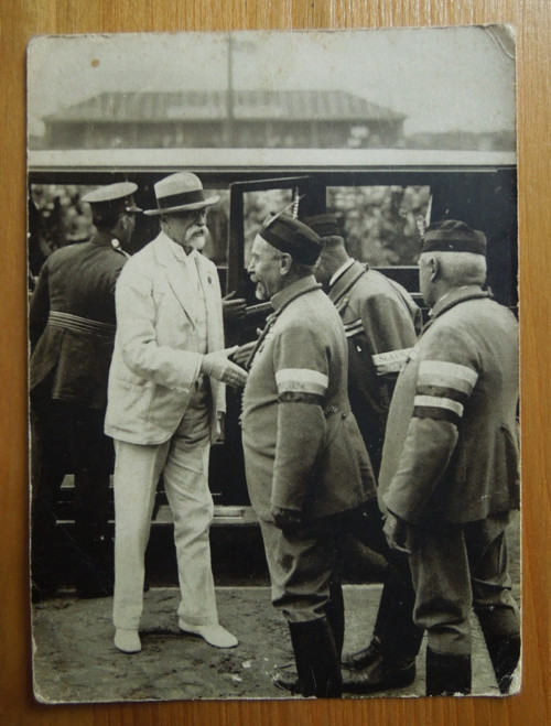 Stará neprošlá pohlednice T. G. Masaryk