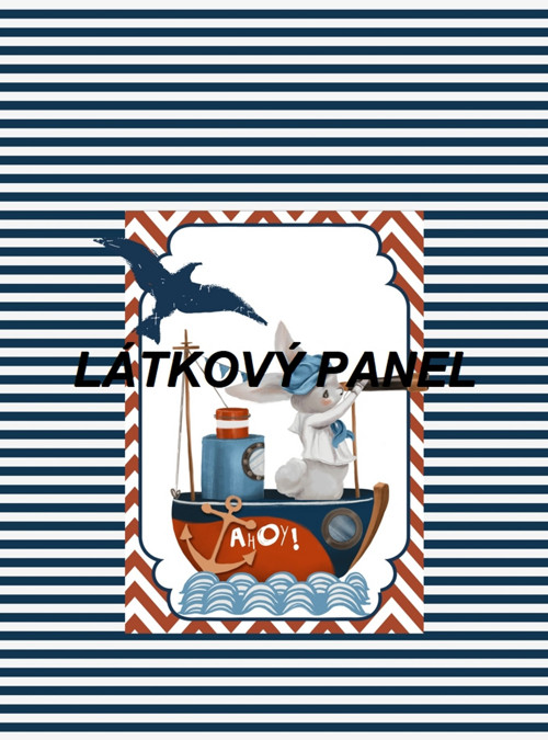 Bavlněný panel 30x40 cm - skladem — foto 1
