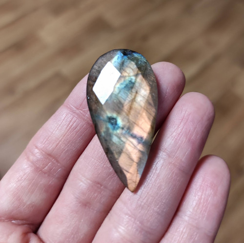 Labradorit, ID 2769, 42x20 mm