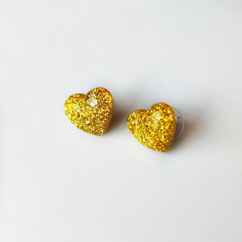 Sparkling heart - Náušnice — foto 1
