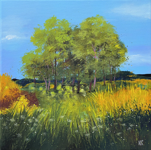 Cestou k hájku - 30x30cm — foto 1