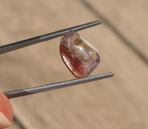 Ametyst s rutilem (13 mm) J8849