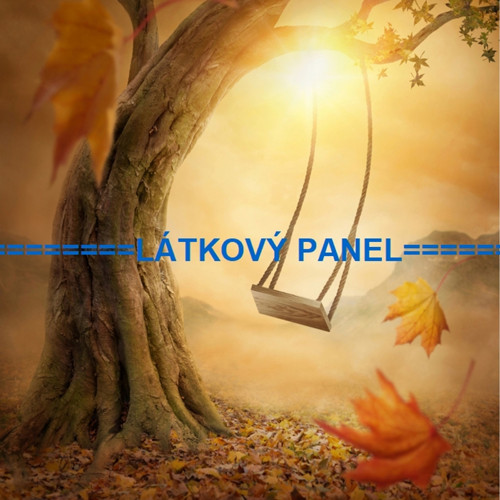 Bavlněný panel 25x25 cm - skladem — foto 1
