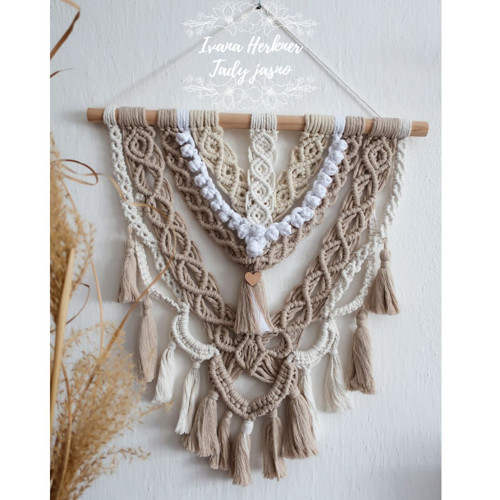 Macramé závěs — foto 1