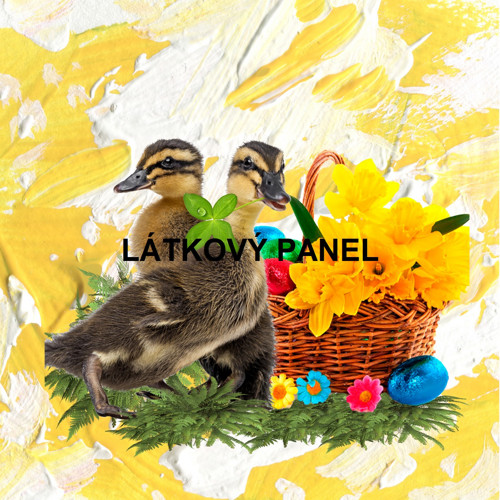 Bavlněný panel 30x30 cm - skladem