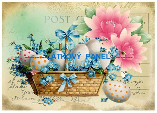 Bavlněný panel 7x10 cm - skladem