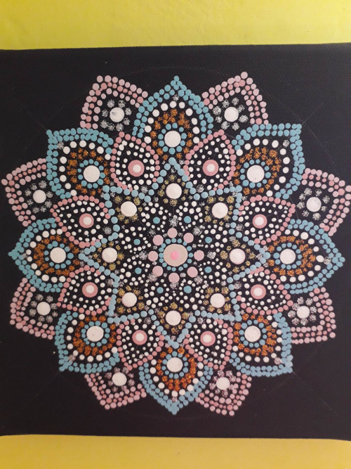 Podzimní krása-20x20 cm
