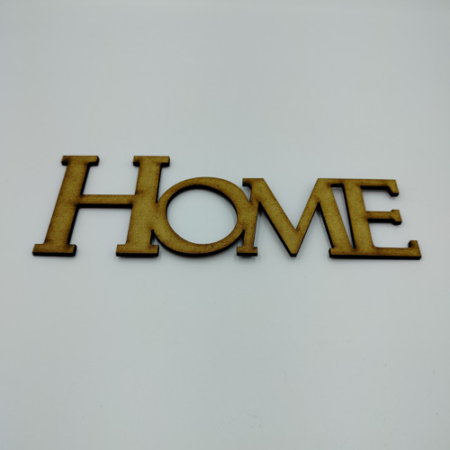 Nápis HOME 19,2 cm - materiál 3mm HDF