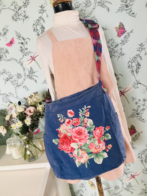 Taška boho hippie jeans — foto 1