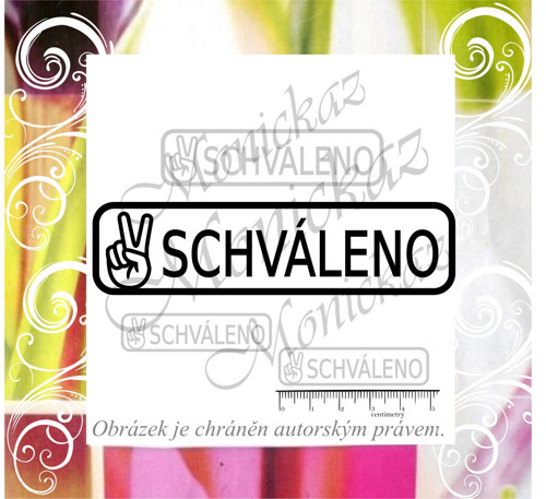 Schváleno 365. Razítko. — foto 1