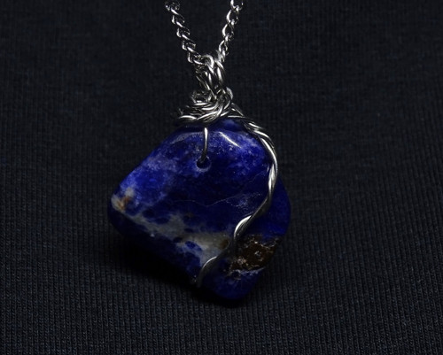 Náhrdelník lapis lazuli — foto 1