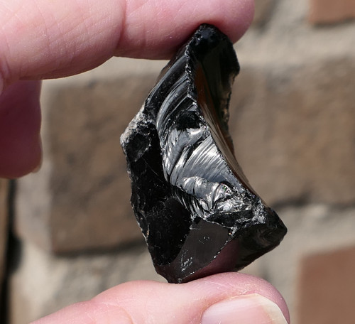 Surový obsidián černý K266 — foto 1