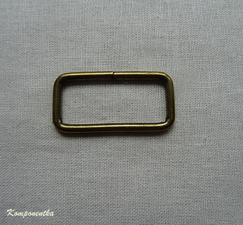 Kovový průvlek 13x32mm 4kusy