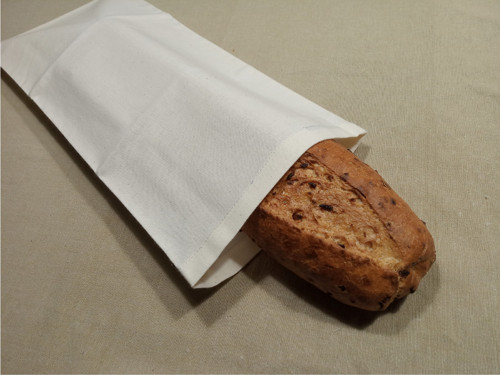 Bavlněný sáček na bagetu - režný