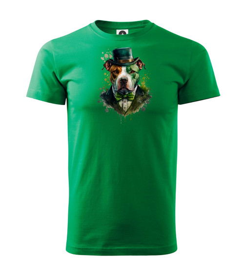 Tričko St. Patrick's Day Pitbull