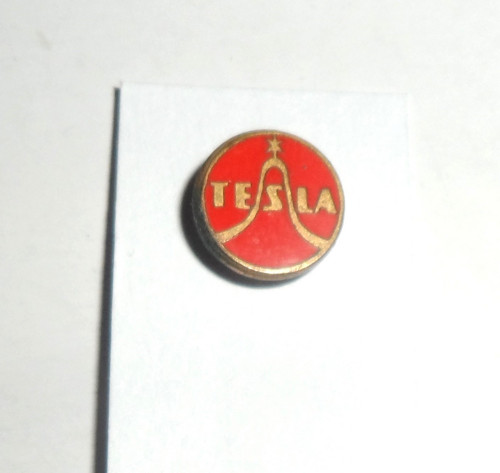 Jehlicový ODZNAK • Tesla — foto 1