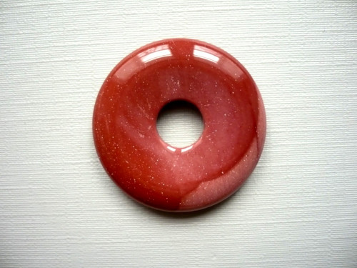 Donut 30 mm - jaspis mookait, č.17f — foto 1
