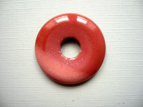 Donut 30 mm - jaspis mookait, č.20f — foto 1