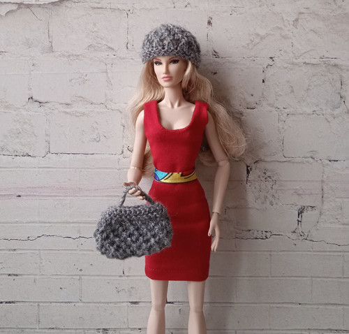 Pro Barbie, FR, Integrity - čepice, kabelka — foto 1