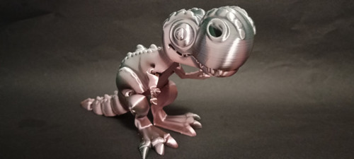 Flexi Tyranosaurus Rex - 19 cm - 3D tisk — foto 1