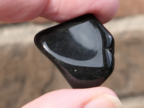 Obsidián pavoučí (25 mm) J8949 — foto 1