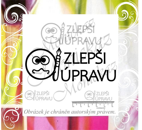 Zlepši úpravu 469. Razítko.