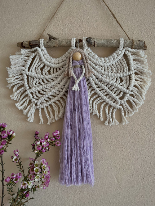 Macramé anděl