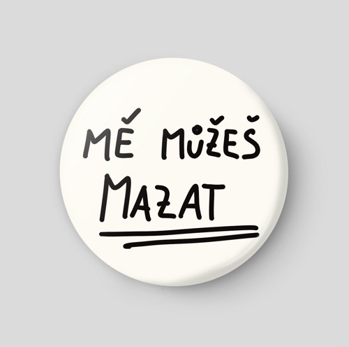 Popisovatelná prázdná magnetka