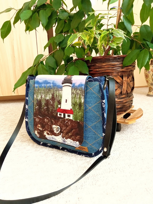 Maják- crossbody riflová - sleva z 499,-Kč